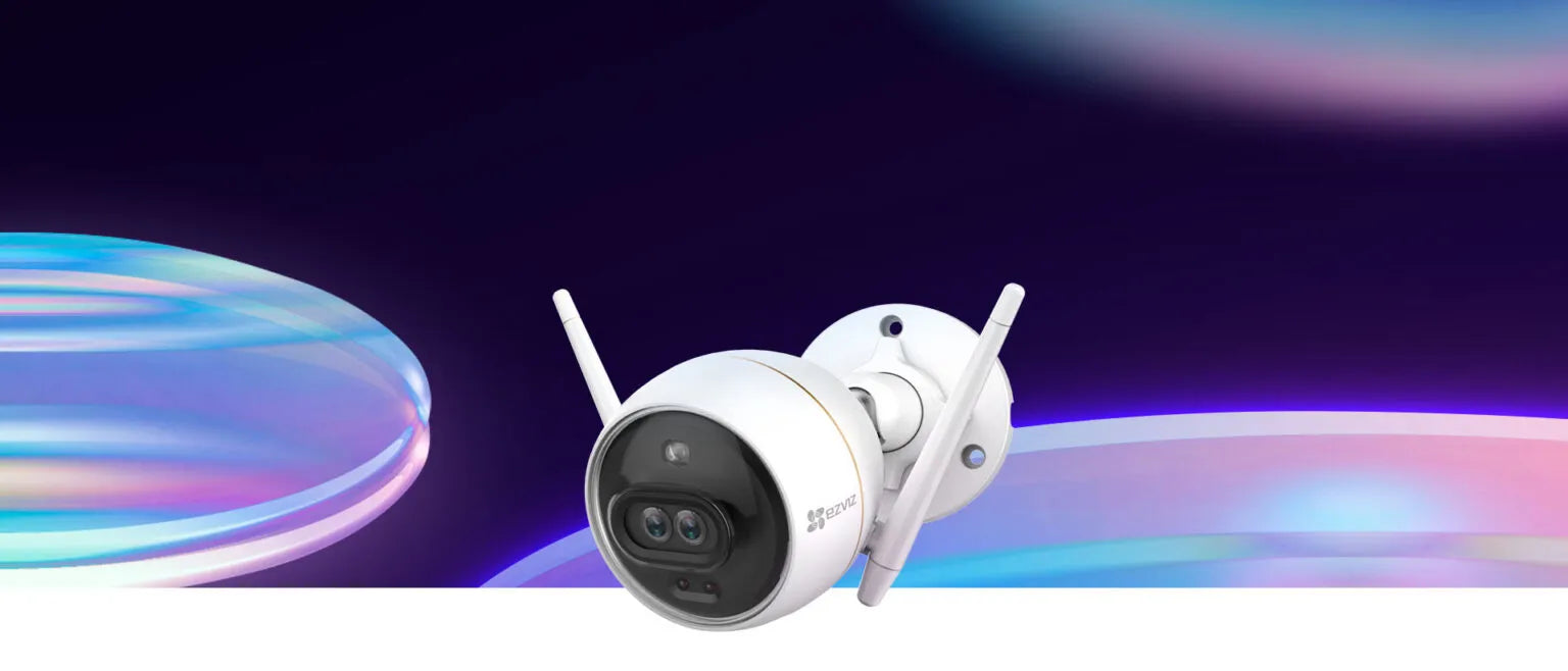 EZVIZ C3X 2.8mm WiFi Dual-Lens Outdoor Security Camera