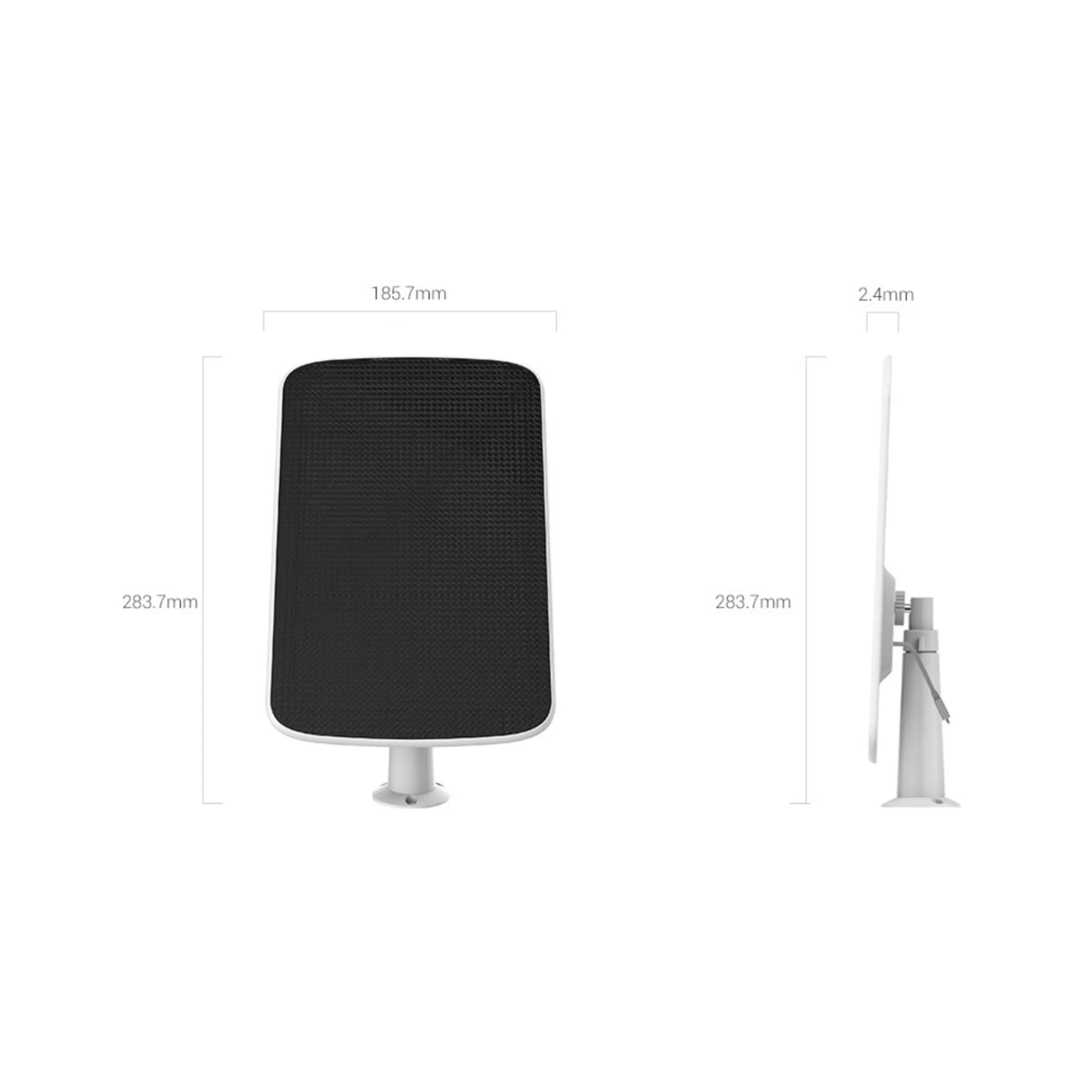 EZVIZ CS-CMT-SolarPanel-E, Solar Panel, 6V Power, IP65, 6.18W Max