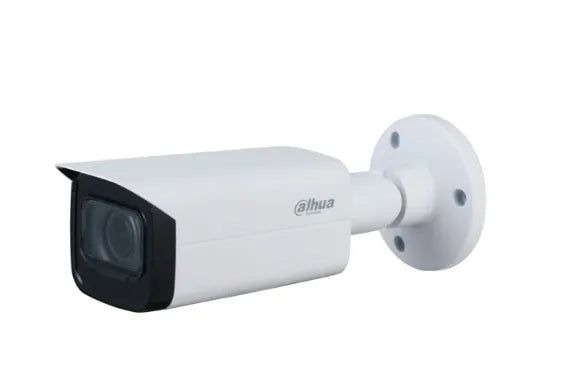 PRO SERIES HDCVI CAMERA WHITE 5MP BULLET 120 WDR METAL 2.7-13.5MM MOTORISED LENS 5X ZOOM STARLIGHT IR 80M IP67 BUILT IN MIC NO-SD CARD SLOT 12VDC/24VAC