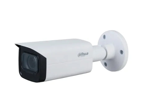 PRO SERIES HDCVI CAMERA WHITE 5MP BULLET 120 WDR METAL 2.7-13.5MM MOTORISED LENS 5X ZOOM STARLIGHT IR 80M IP67 BUILT IN MIC NO-SD CARD SLOT 12VDC/24VAC