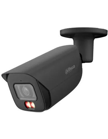 WIZSENSE SERIES IP CAMERA BLACK AI 6MP H.264/5 BULLET 120 WDR METAL 2.8MM FIXED LENS IR+WARM LED 30M POE IP67 BUILT IN MIC AUDIO IN AUDIO OUT 1 X ALARM IN 1 X ALARM OUT SUPPORT UP TO 512GB SD 12VDC