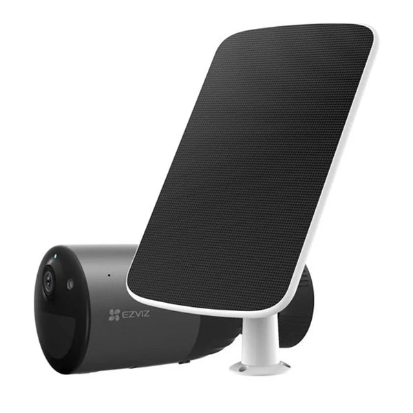 EZVIZ BC1C Pro 4K Outdoor Wireless Security Camera W/ Solar Panel Kit ...