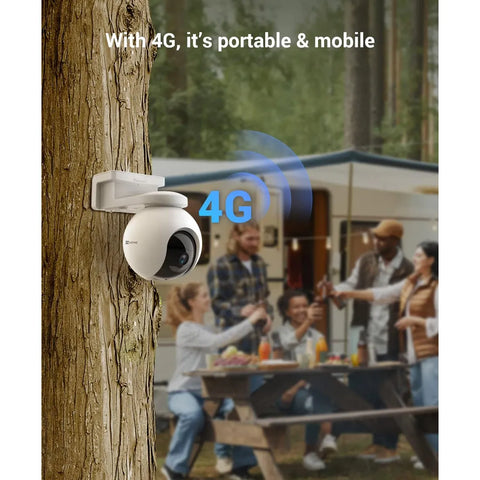EZVIZ EB8 4G 2K 3MP Pan & Tilt 4G Battery Camera