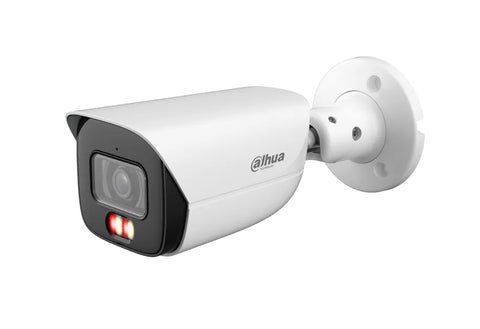 WIZSENSE SERIES IP CAMERA WHITE AI 6MP H.264/5 BULLET 120 WDR METAL 2.8MM FIXED LENS IR+WARM LED 30M POE IP67 BUILT IN MIC AUDIO IN AUDIO OUT 1 X ALARM IN 1 X ALARM OUT SUPPORT UP TO 512GB SD 12VDC