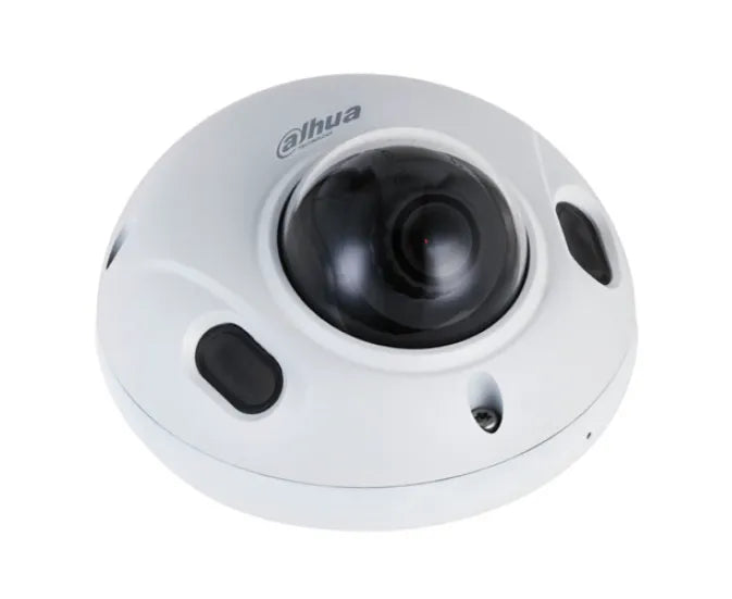 WIZSENSE SERIES IP CAMERA WHITE AI 4MP H.264/4+/5/5+ WEDGE 120 WDR METAL 2.8MM FIXED LENS STARLIGHT IR 30M POE IP67 BUILT IN MIC AUDIO IN AUDIO OUT 1 X ALARM IN 1 X ALARM OUT SUPPORT UP TO 256GB SD IK10 12VDC