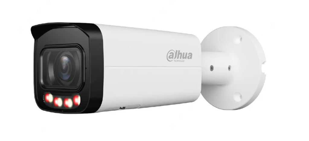 WIZSENSE SERIES IP CAMERA WHITE AI 4MP H.264/5 BULLET 120 WDR METAL 2.7-13.5MM MOTORISED LENS 5X ZOOM IR+WARM LED 60M POE IP67 BUILT IN MIC AUDIO IN AUDIO OUT 1 X ALARM IN 1 X ALARM OUT SUPPORT UP TO 512GB SD 12VDC