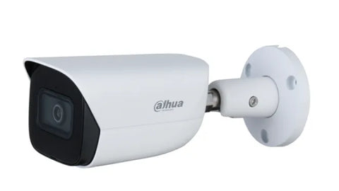 WIZSENSE SERIES IP CAMERA WHITE AI 6MP H.264/4+/5/5+ BULLET 120 WDR METAL 2.8MM FIXED LENS STARLIGHT IR 50M POE IP67 BUILT IN MIC AUDIO IN AUDIO OUT 1 X ALARM IN 1 X ALARM OUT SUPPORT UP TO 256GB SD 12VDC