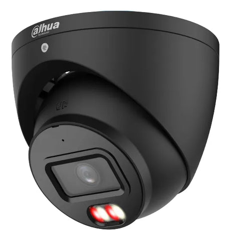 WIZSENSE SERIES IP CAMERA BLACK AI 4MP H.264/5 TURRET 120 WDR METAL 2.8MM FIXED LENS IR+WARM LED 50M POE IP67 BUILT IN MIC AUDIO IN AUDIO OUT 1 X ALARM IN 1 X ALARM OUT SUPPORT UP TO 512GB SD 12VDC