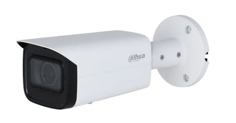 WIZSENSE SERIES IP CAMERA WHITE AI 8MP/4K H.264/4+/5/5+ BULLET 120 WDR METAL 2.7-13.5MM MOTORISED LENS 5X ZOOM STARLIGHT IR 60M POE IP67 BUILT IN MIC AUDIO IN AUDIO OUT 1 X ALARM IN 1 X ALARM OUT SUPPORT UP TO 256GB SD IK10 12VDC