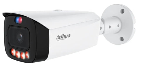 WIZSENSE SERIES IP CAMERA WHITE AI TIOC PRO 6MP H.264/4+/5/5+ BULLET 120 WDR PLASTIC/METAL 2.8MM FIXED LENS STARLIGHT IR+WARM LED 50M POE+ IP67 BUILT IN MIC AUDIO IN AUDIO OUT 1 X ALARM IN 1 X ALARM OUT SUPPORT UP TO 512GB SD 12VDC