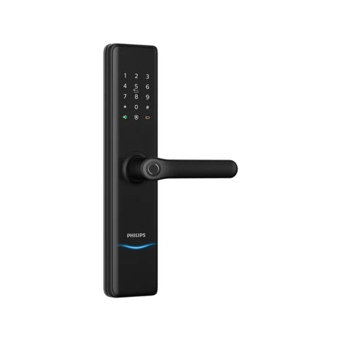 Philips EasyKey Bluetooth Mortise Handle Lock - Black