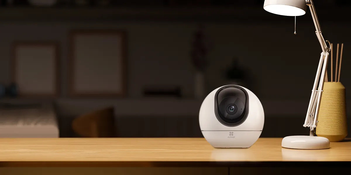 EZVIZ H6 5MP 3K Indoor Lifestyle Wifi Camera Pan/Tilt with Auto Zoom Tracking