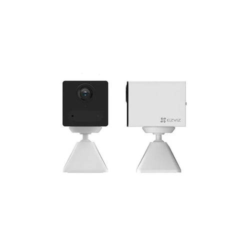EZVIZ -WHT 3MP/1080p Indoor Wire-Free Battery Camera with Magnetic Base - White