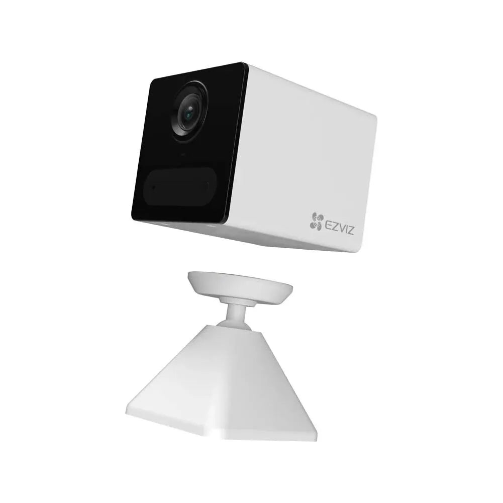 EZVIZ -WHT 3MP/1080p Indoor Wire-Free Battery Camera with Magnetic Base - White