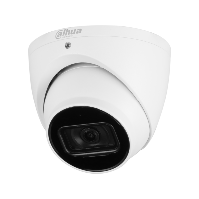 WIZSENSE SERIES IP CAMERA WHITE AI 5MP H.264/4+/5 TURRET 120 WDR METAL 2.8MM FIXED LENS STARLIGHT IR 30M POE IP67 BUILT IN MIC SUPPORT UP TO 256GB SD 12VDC