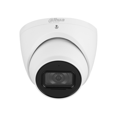 WIZSENSE SERIES IP CAMERA WHITE AI 5MP H.264/4+/5 TURRET 120 WDR METAL 2.8MM FIXED LENS STARLIGHT IR 30M POE IP67 BUILT IN MIC SUPPORT UP TO 256GB SD 12VDC