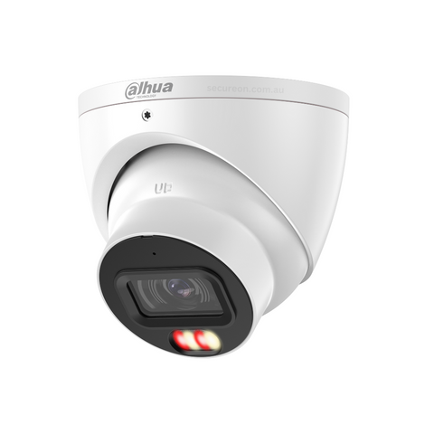 WIZSENSE SERIES IP CAMERA WHITE AI 6MP H.264/5 TURRET 120 WDR METAL 2.8MM FIXED LENS IR+WARM LED 30M POE IP67 BUILT IN MIC AUDIO IN AUDIO OUT 1 X ALARM IN 1 X ALARM OUT SUPPORT UP TO 512GB SD 12VDC